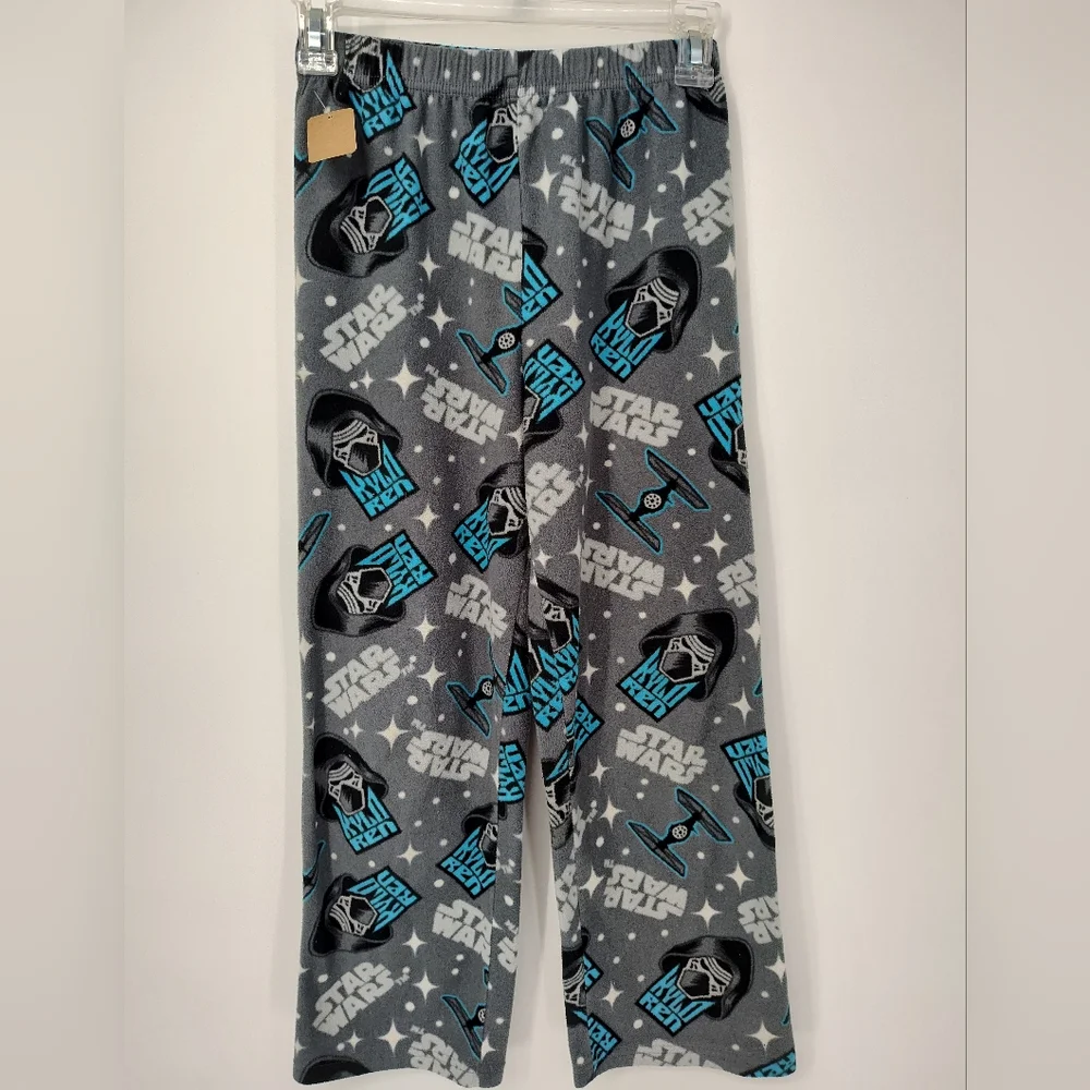 Star Wars Gray Fleece Pajama Pants Size Boys 10/12